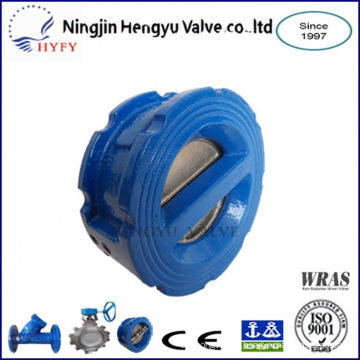 Zero pollution and lower cost dual plate swing check valve